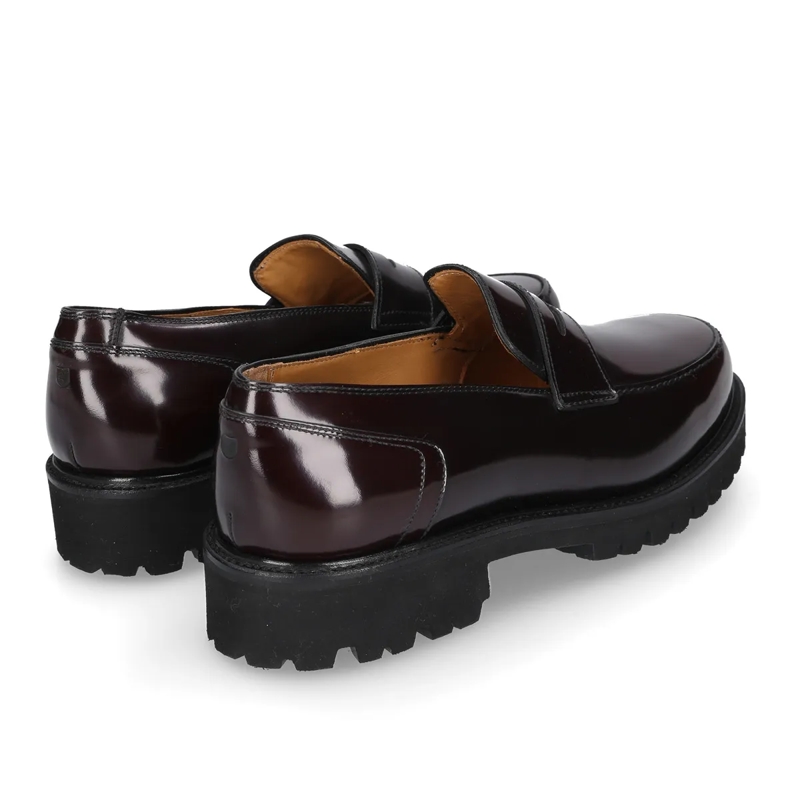 Henry Stevens Loafer Loafer Haywood PL- Moderner Loafer mit Gummiprof bordeaux(Image 3)