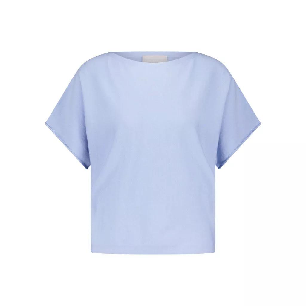 Hemisphere Shirt aus Feinstrick 48104175599962 Hellblau