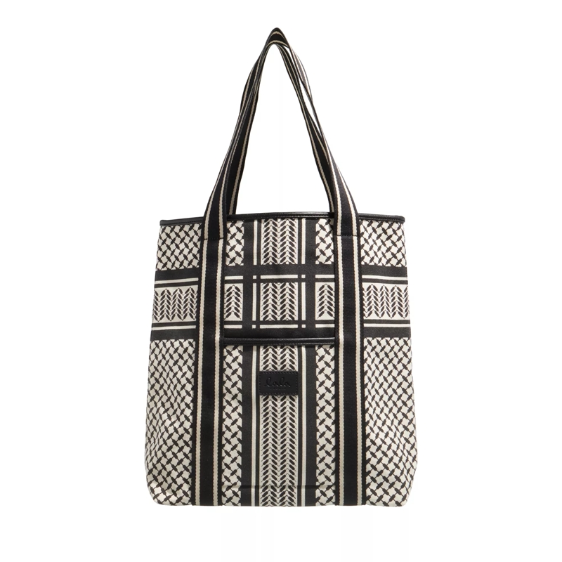 Lala Berlin Tote Tote Carmela 2.0 Heritage Stripe Black