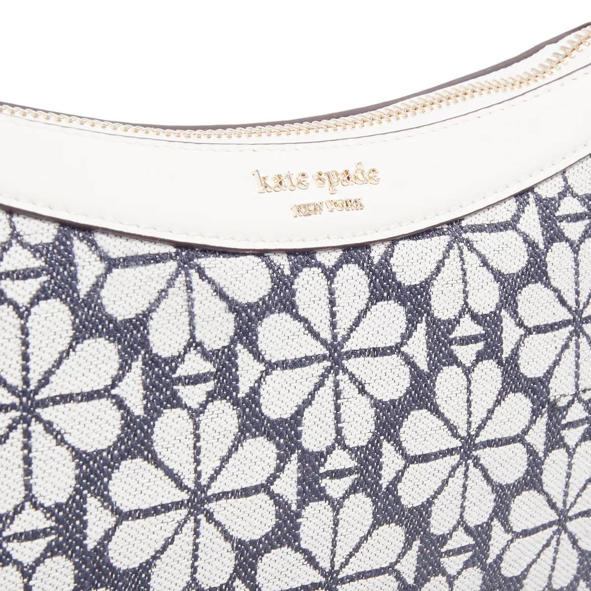 kate spade new york Hobo bags Spade Flower Jacquard Convertible Shoulder Bag in blauw