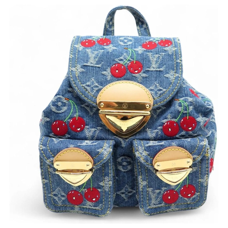 Louis Vuitton Rucksack NEU RARER RUCKSACK LOUIS VUITTON X MURAKAMI VENICE blau