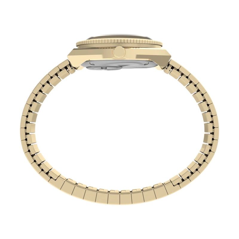 Timex Quarzuhr Quarz-Analoguhr Q Timex Mini gold(Image 2)