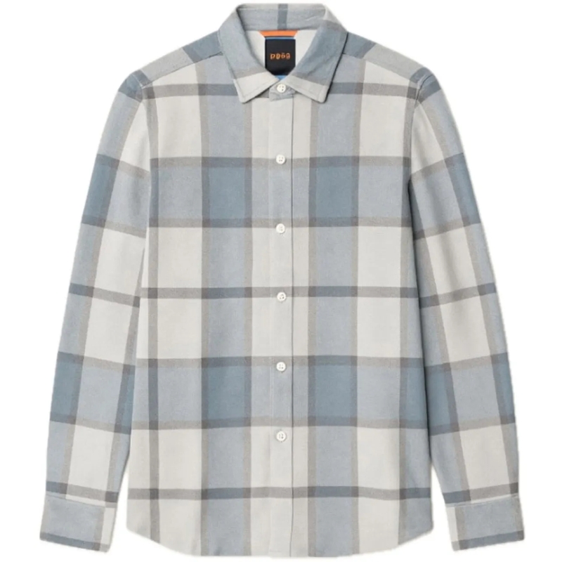 Boss Legeres Oberteil Locky_2_M Checkered grau