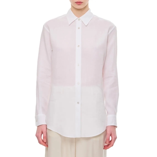 Gabriela Hearst Hemden Ferrara Cotton Shirt White