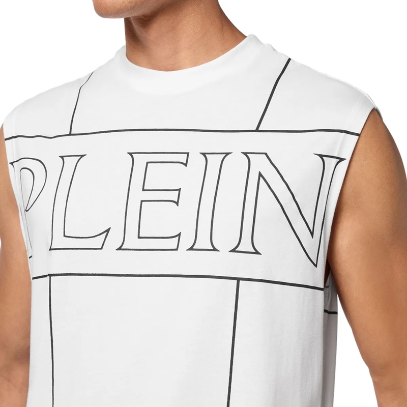 Plein Sport Top Tank-Top weiss(Image 5)