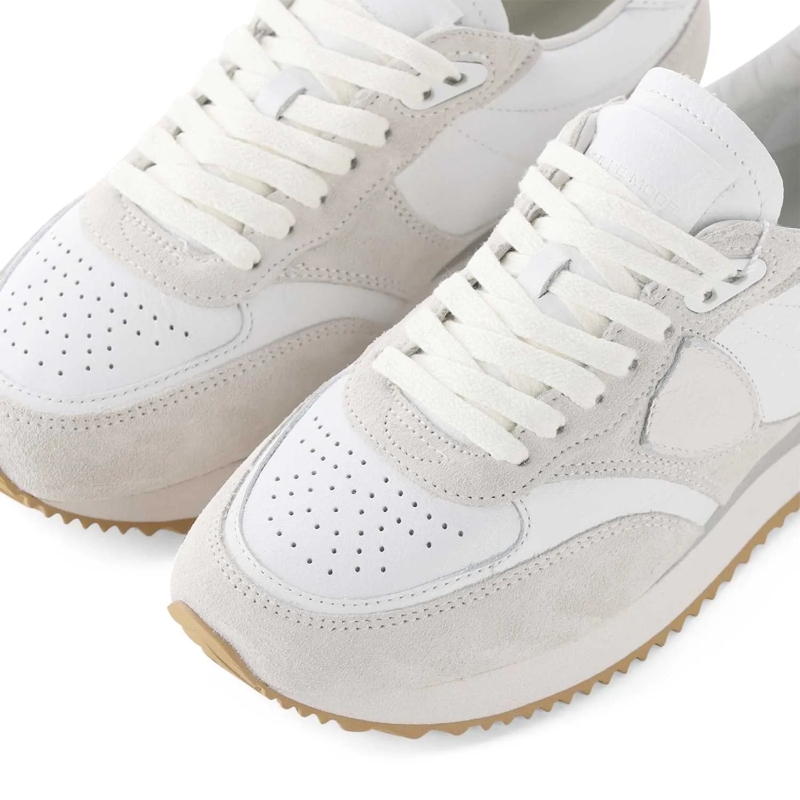 Philippe Model Schnürschuhe Sneaker Blville Low weiß(Image 3)