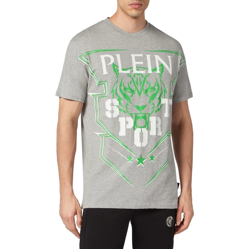 Plein Sport T-Shirt T-Shirt Tiger grau(Image 3)