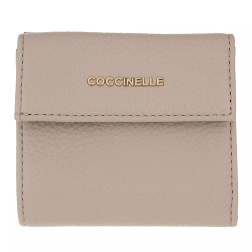 Coccinelle Wallet Grainy Leather  Powder Pink Overslagportemonnee