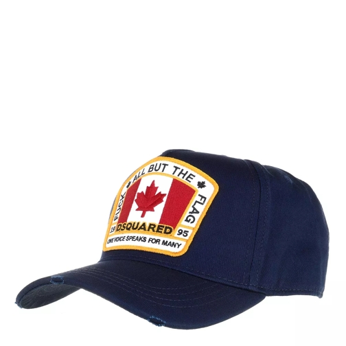 Dsquared2 Canada Patch Baseball Cap Navy Cappello da baseball