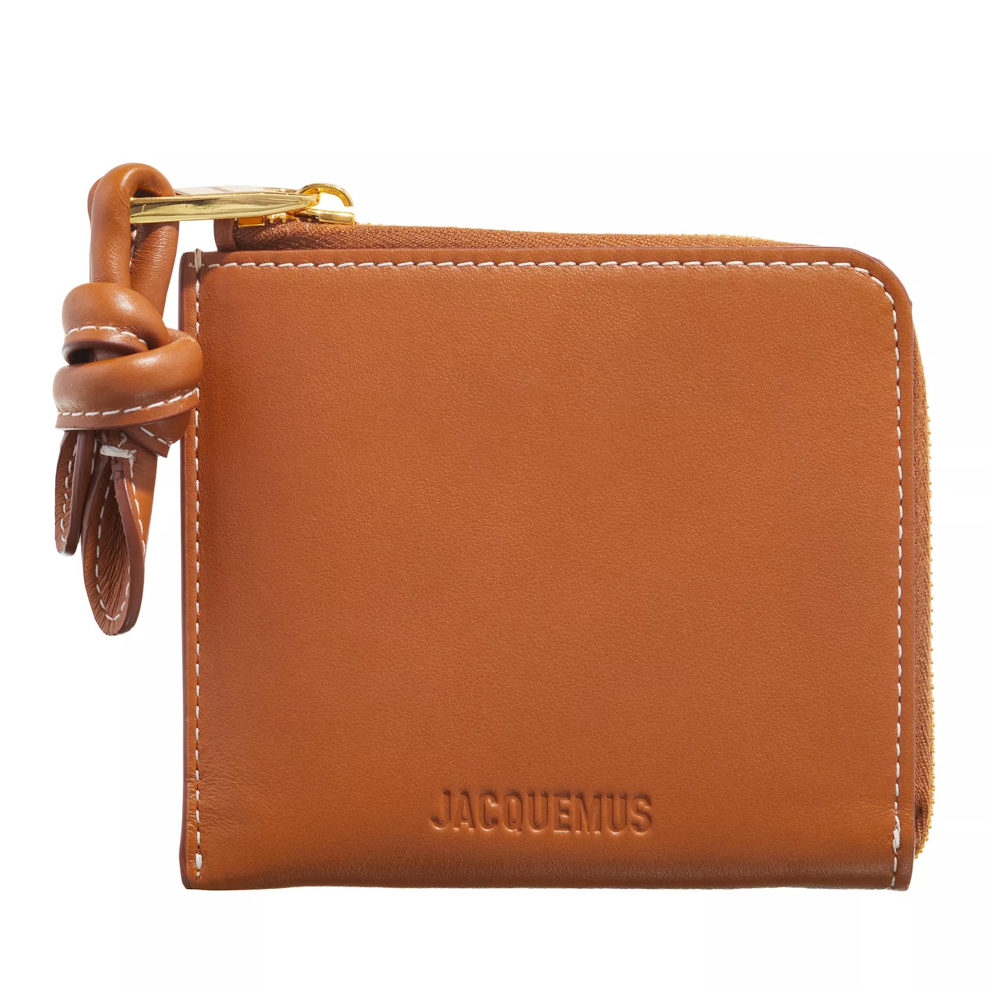 Jacquemus Portemonnaies - Wallet - Gr. unisize - in Braun - für Damen