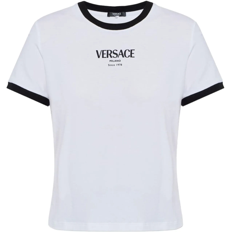 Versace T-shirt T-Shirts And Polos White weiß