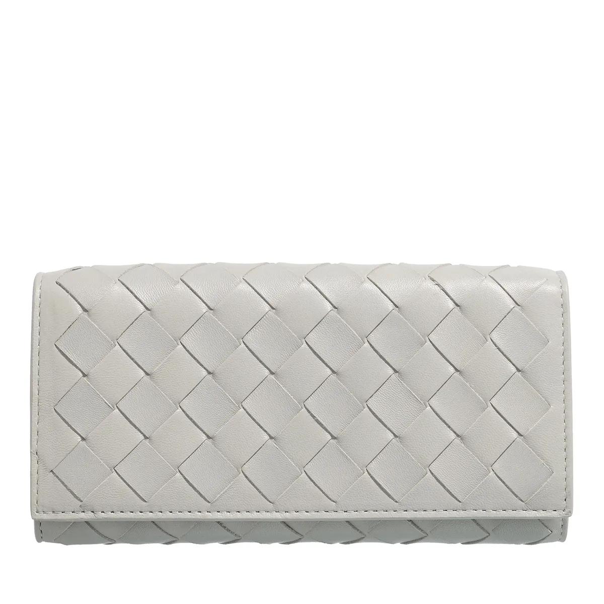 Bottega Veneta Portemonnaie - Portafoglio Wallet - Gr. unisize - in Grau - für Damen