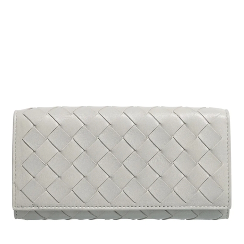 Bottega Veneta Portafoglio Wallet Agate Grey Overslagportemonnee