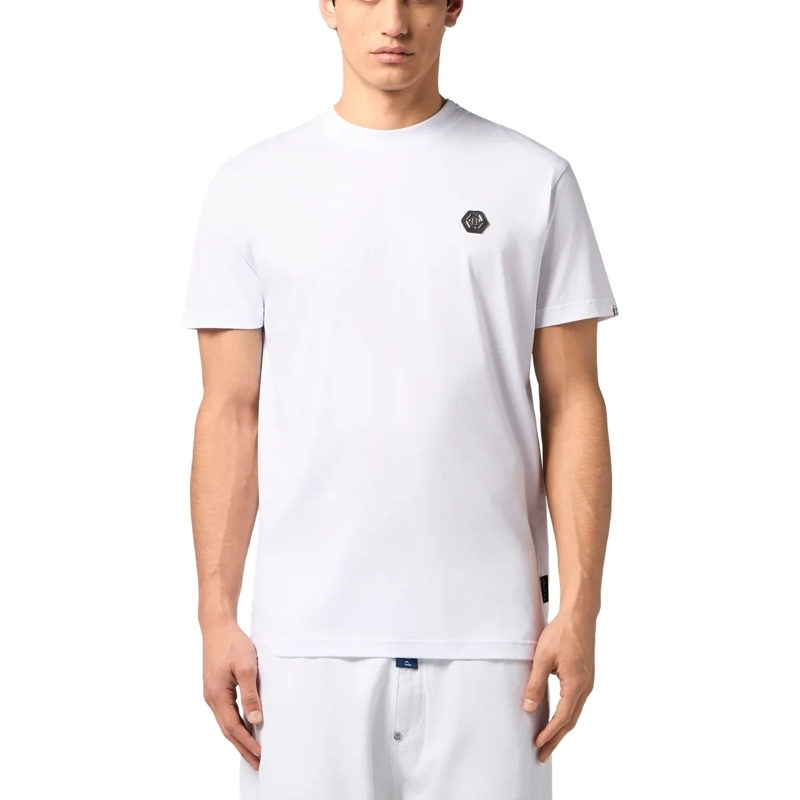 Philipp Plein T-Shirt Round Neck T-Shirt Basic weiss(Image 3)