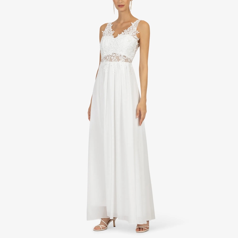 Kraimod Midikleid Abendkleider weiss(Image 32)