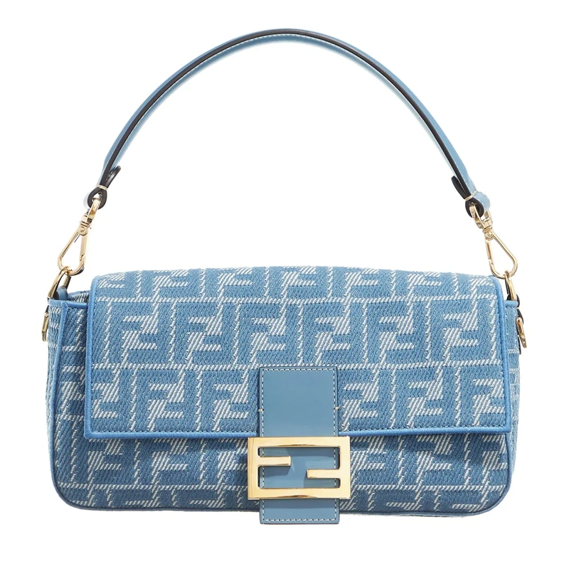 Fendi Schultertasche Baguette Flap Bag