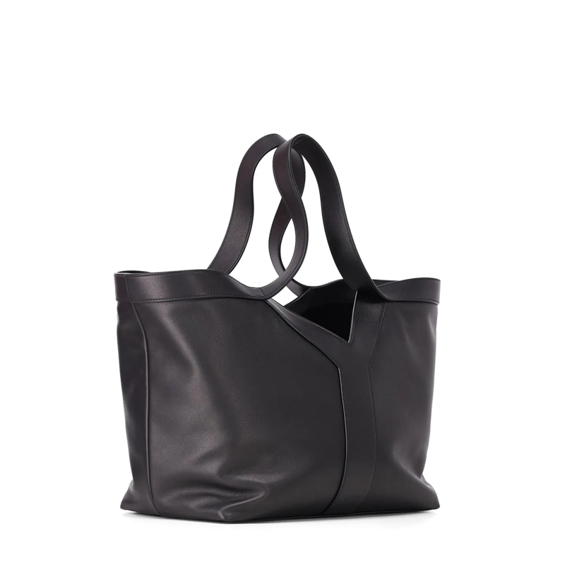 Saint Laurent Crossbody Bag Y Tote Bag aus Leder schwarz(Image 3)