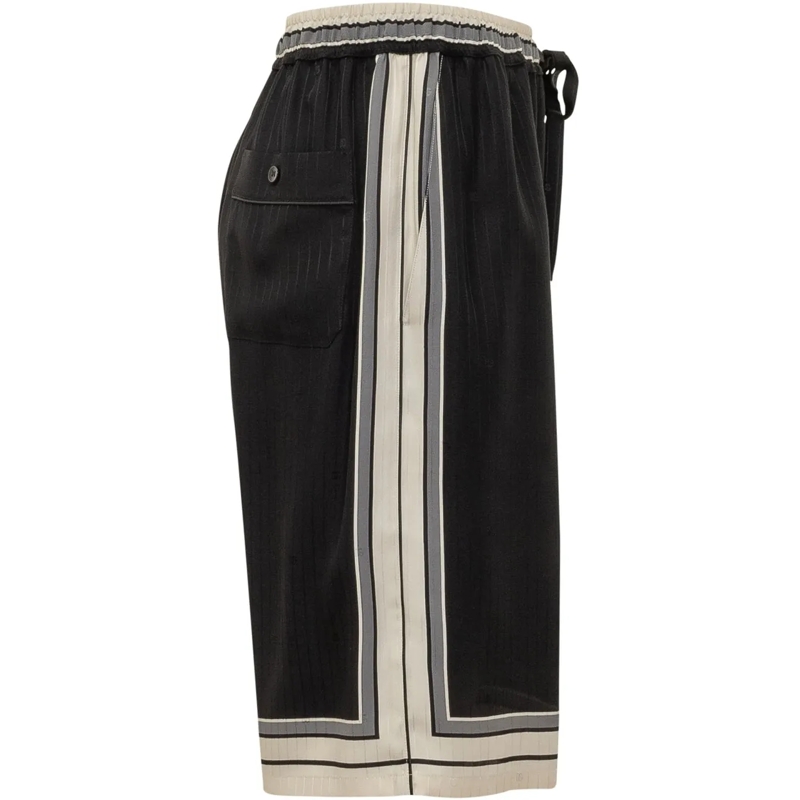 Dolce&Gabbana Shorts Shorts Relaxed Fit Con Coulisse schwarz(Image 3)