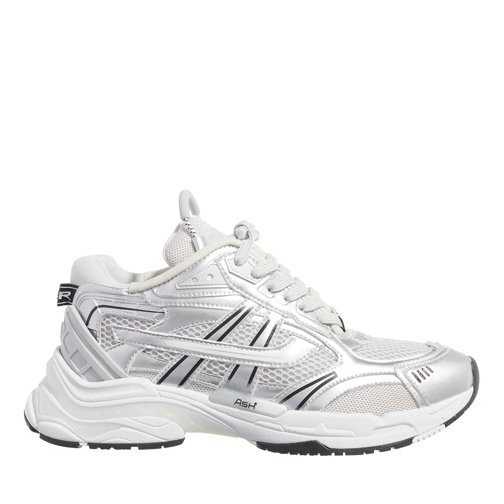 Ash Low-Top Sneaker Race05 Silver/Silver