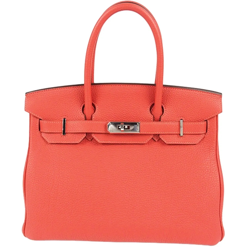 Hermès Draagtas Togo Birkin Retourne 30 rot