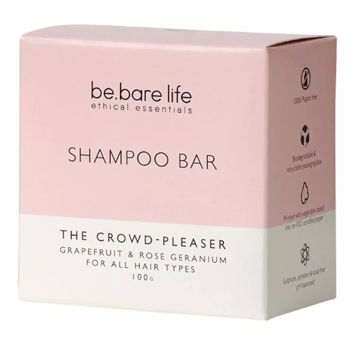 be.bare life The Crowd Pleaser Shampoo Bar Shampoo