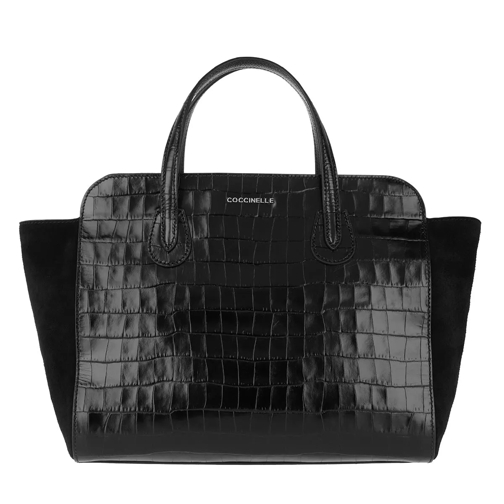 Coccinelle Lulin Special Handle Bag Noir/Noir Cross body-väskor