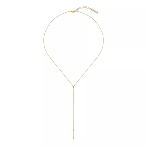 Boss Signature Necklace Yellow Gold Collier long