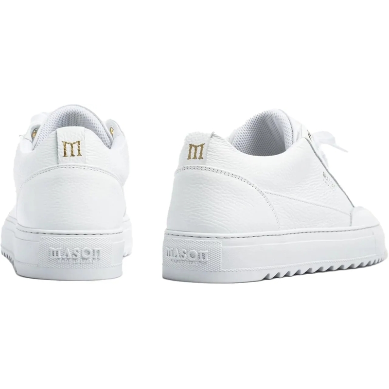 Mason Garments Low-Top-Sneaker Heren Tia Squali Sneaker Wit weiß(Image 6)
