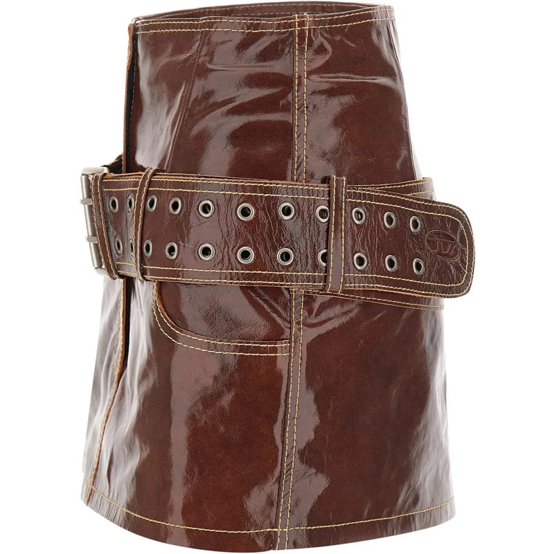 Diesel Minijupe Skirts Brown braun(Image 2)