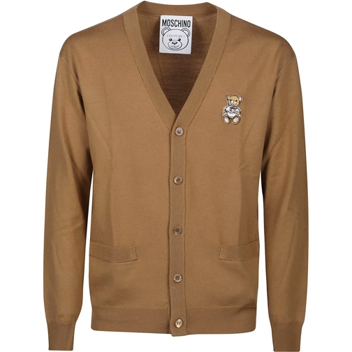 Moschino  Cardigan Brown schwarz