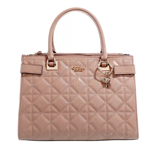 Guess Malia Society Satchel Biscuit Sporta