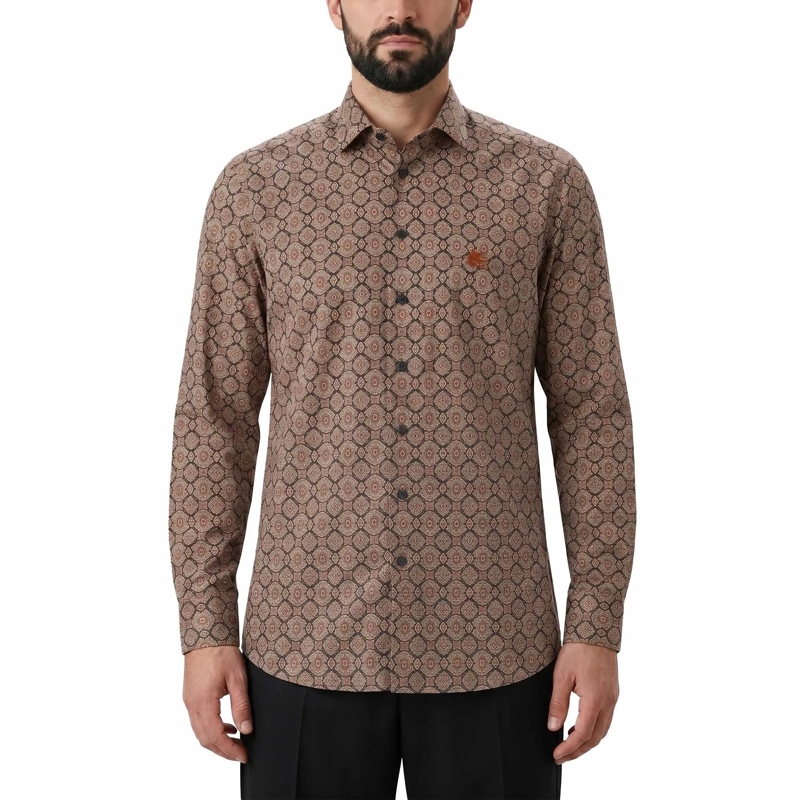 Etro Hemd Regular-Fit Hemd braun(Image 2)