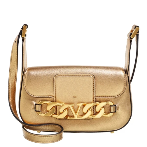 Valentino Garavani VLogo chain shoulder bag Gold Crossbody Bag