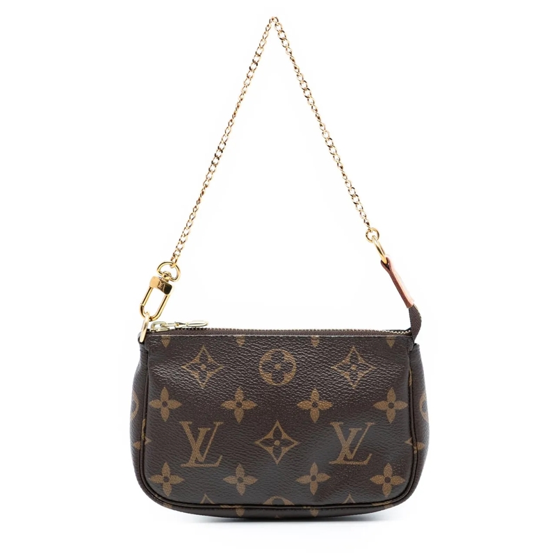 Louis Vuitton Fourre-tout Monogram Mini Pochette Accessoires braun