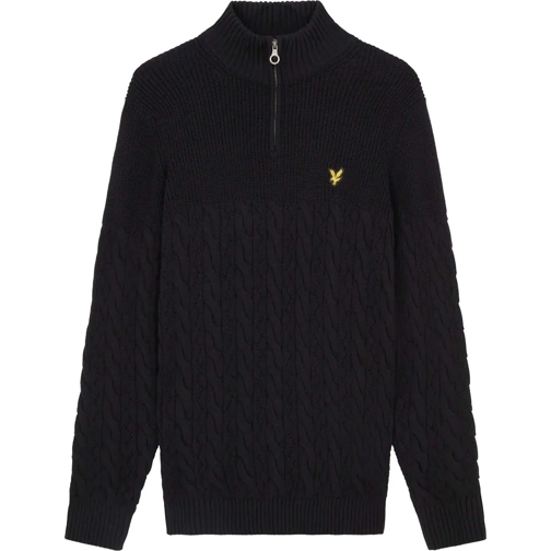 LYLE & SCOTT Weste Lyle&scott Truien Zwart Kn1902v Z865 schwarz