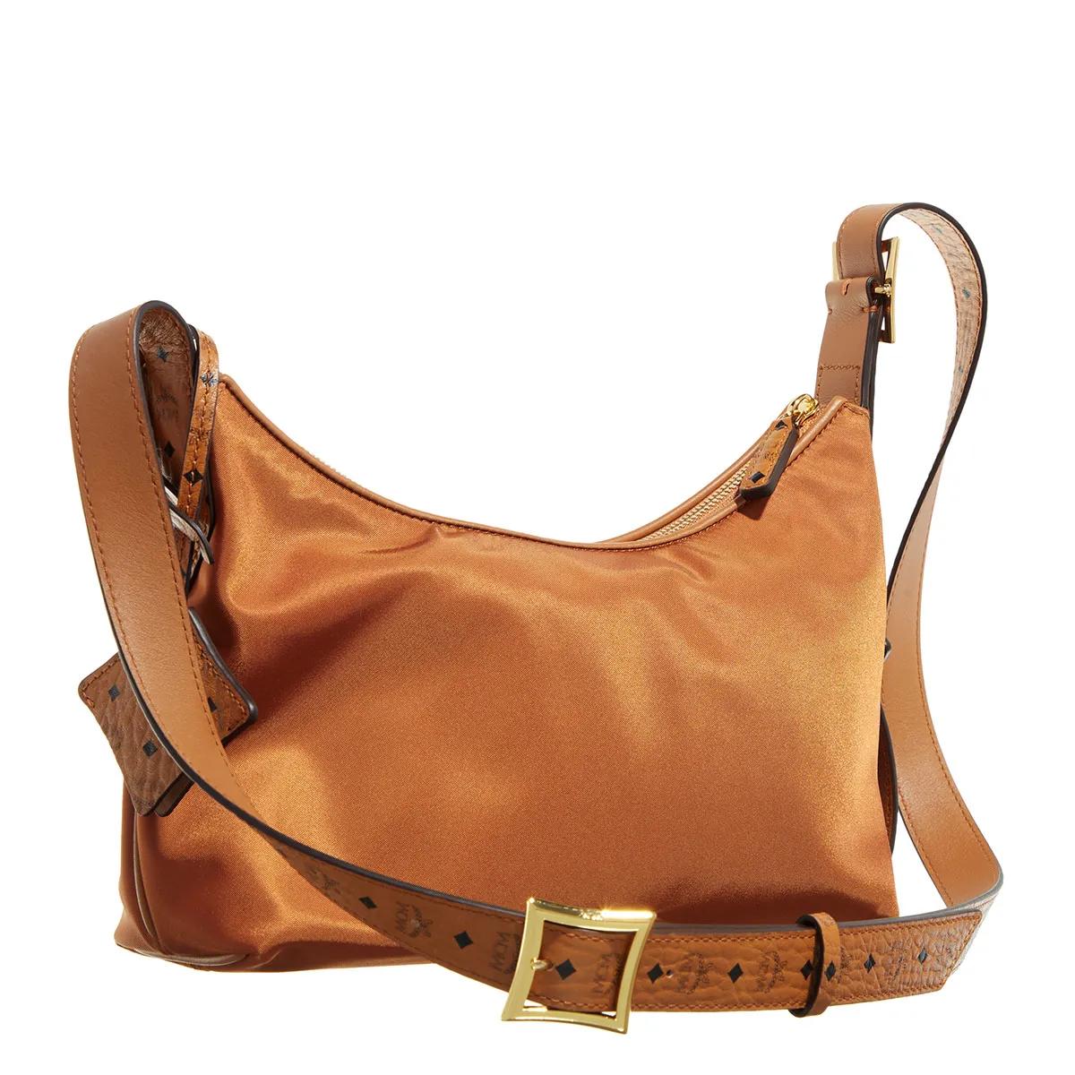 MCM Hobo bags Aren Fbr Hobo Sml Co in bruin