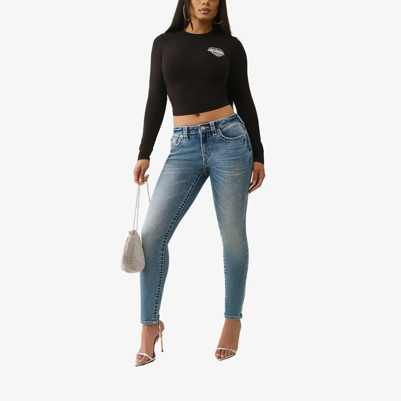 True Religion Jeans Jeans JENNIE CRYSTAL blau(Image 2)