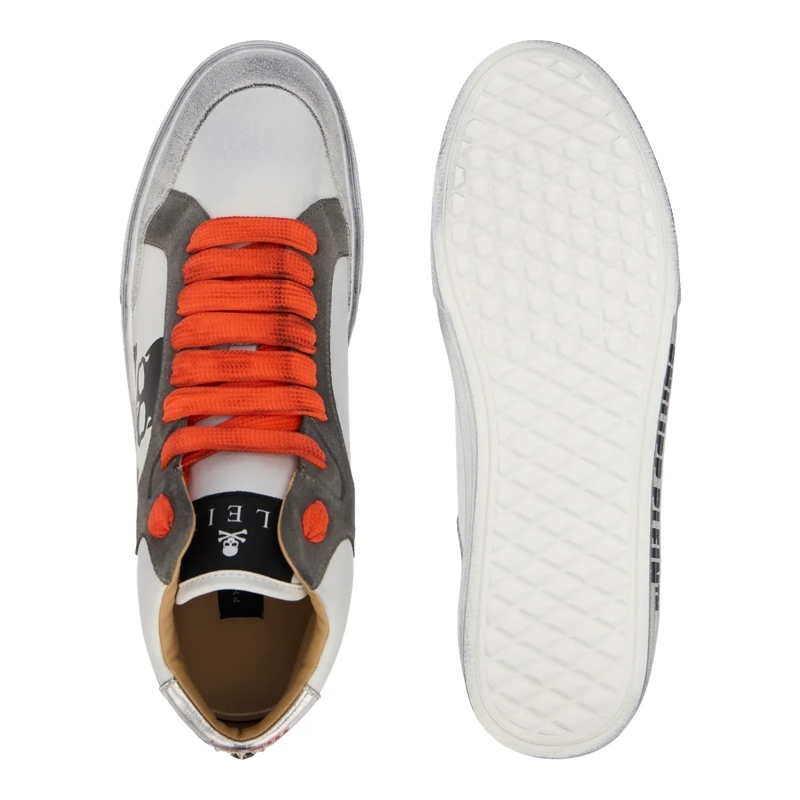Philipp Plein Low-Top-Sneaker Hochwertige Turnschuhe Retrokickz weiss(Image 5)