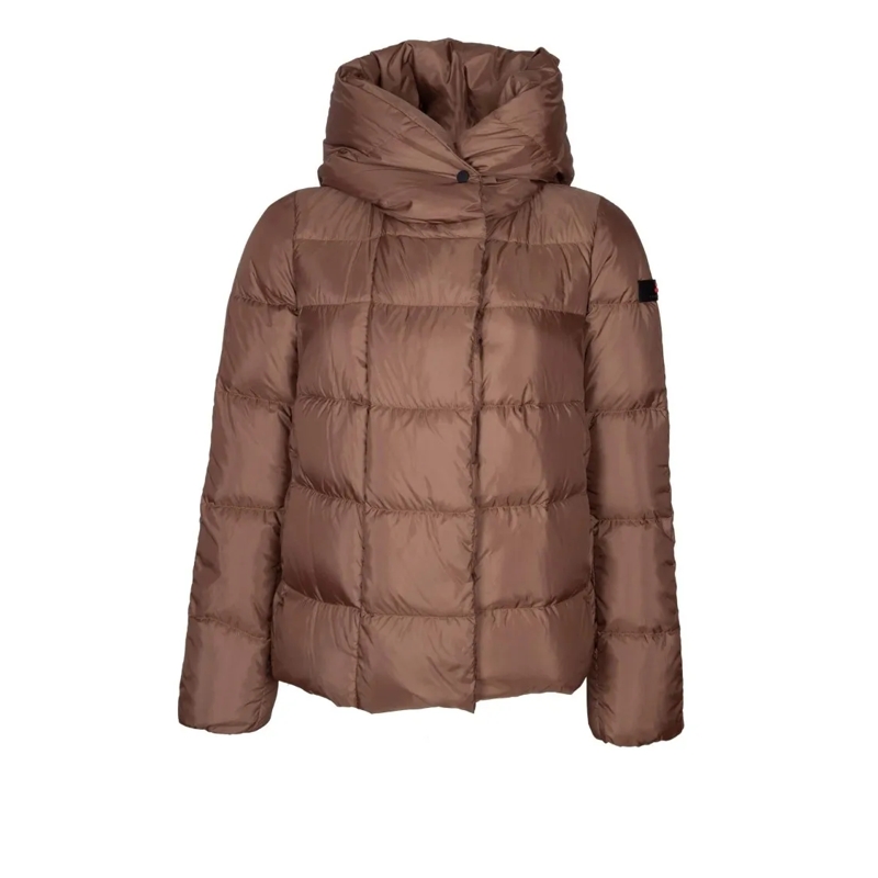 Peuterey  Tucano Mqn Superlight Down Jacket In Recycled Fabr Brown