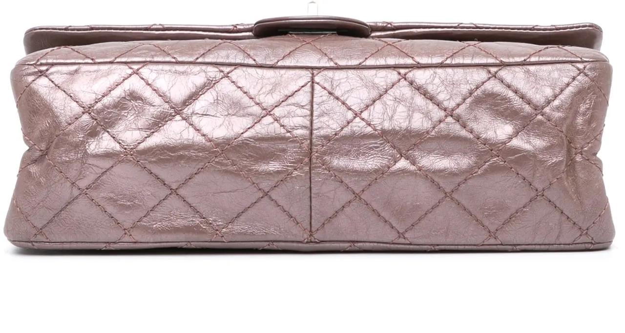 Thumbnail - Chanel Hobo Bags - 2008-2009 Reissue 2.55 Aged Metallic Calfskin Doub - Gr. unisize - in Gold - für Damen