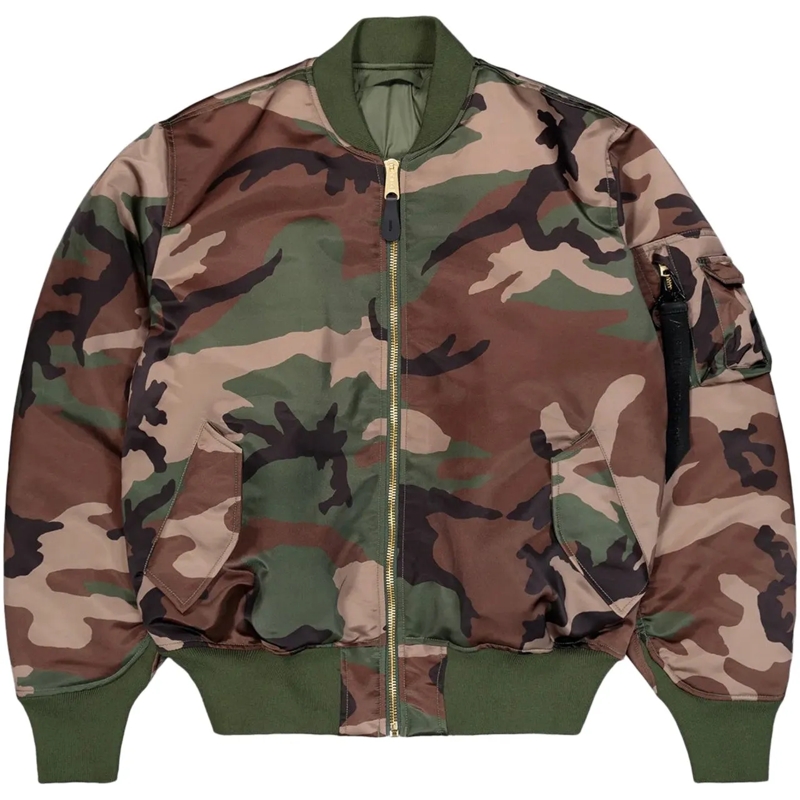 Alpha Industries Blouson aviateur Bomber MA-1 Ultra Violet Flight Primaloft Wdl Camo mehrfarbig