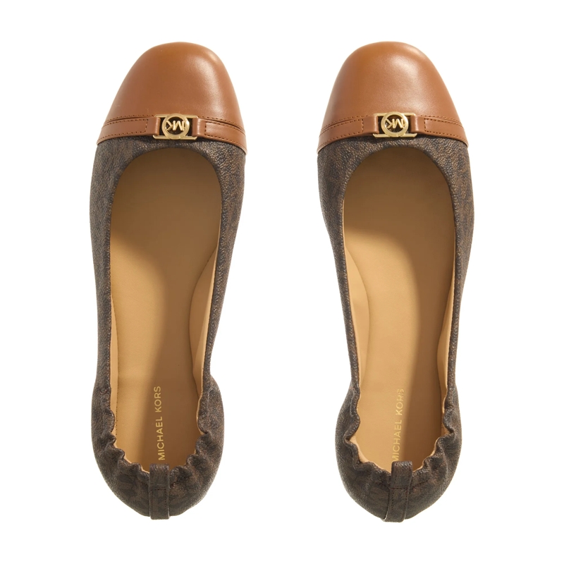 MICHAEL Michael Kors Ballerinas Mandy Flex Ballet Brn/Luggage(Image 5)