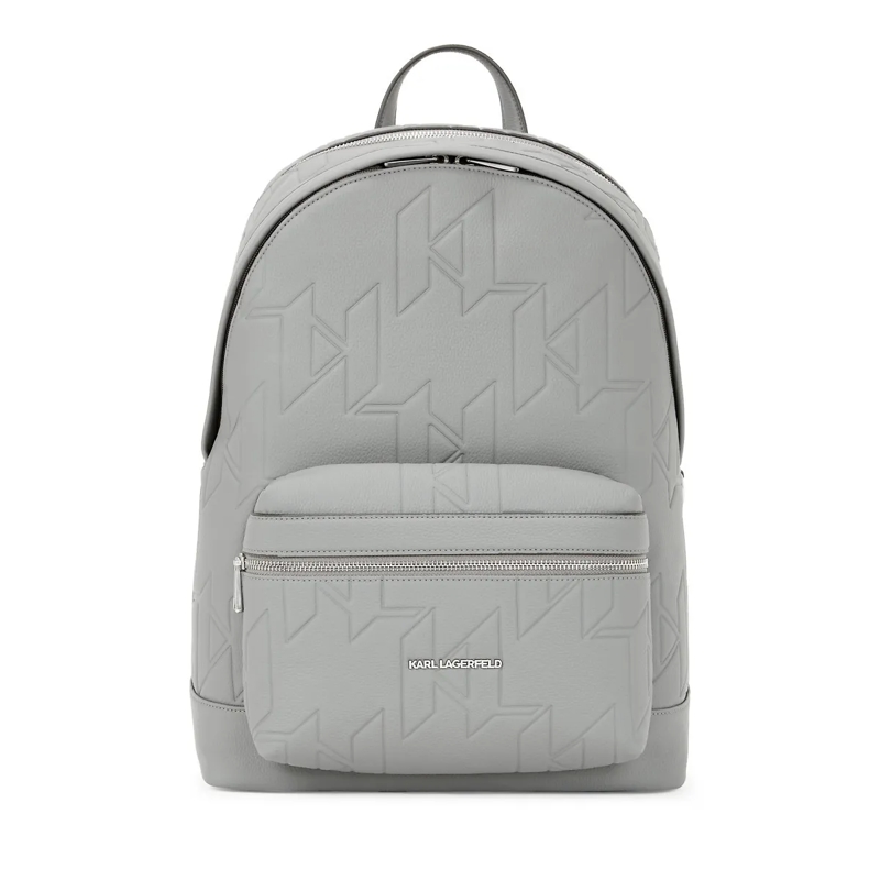 Karl Lagerfeld Rucksack K/URBAN MONOGRAM RUCKSACK grau