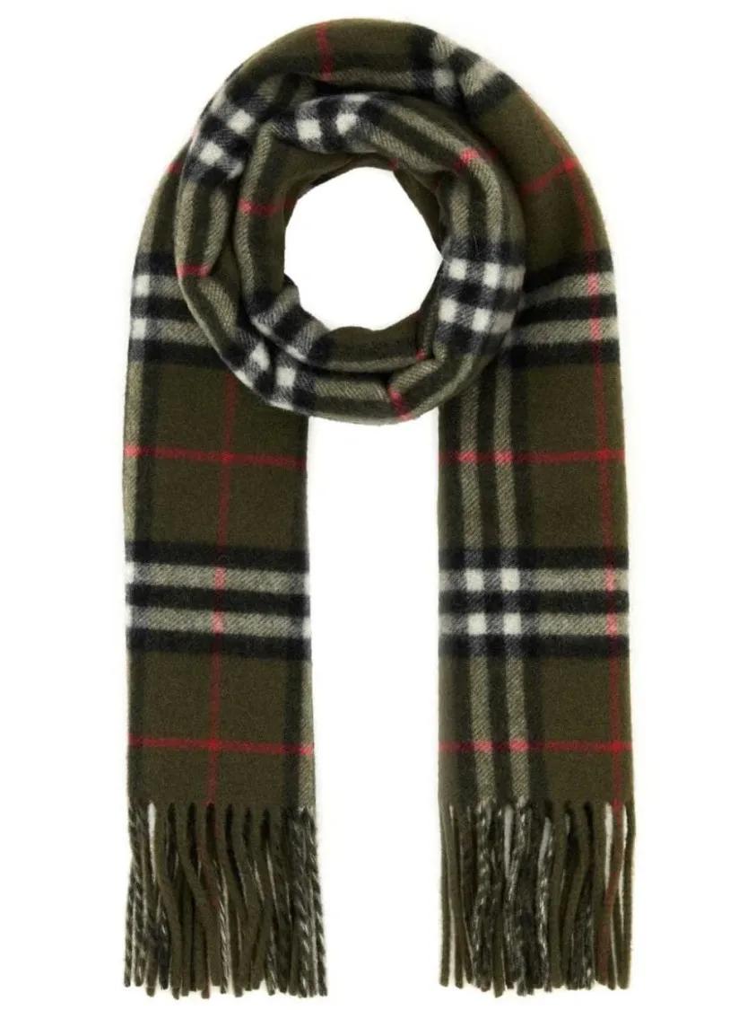 Burberry Tücher & Schals - Cashmere Check Scarf - Gr. unisize - in Schwarz - für Damen