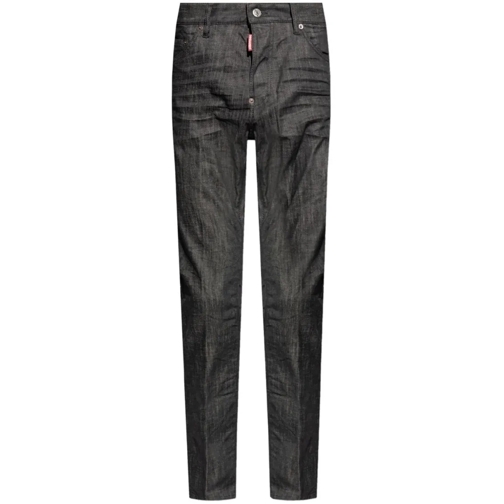 Dsquared2 Jeans Anthracite Grey Cotton Denim Grey