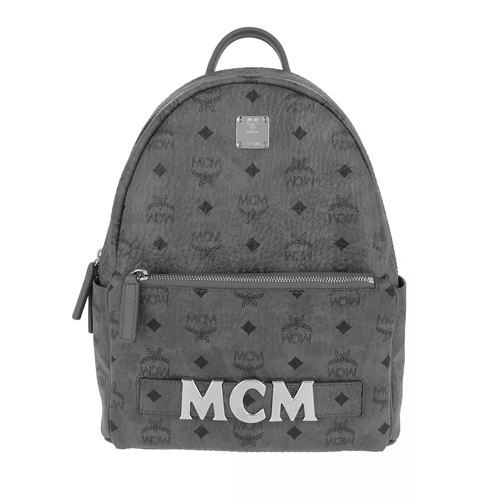 MCM Trio Stark Backpack Small Phantom Grey Rucksack