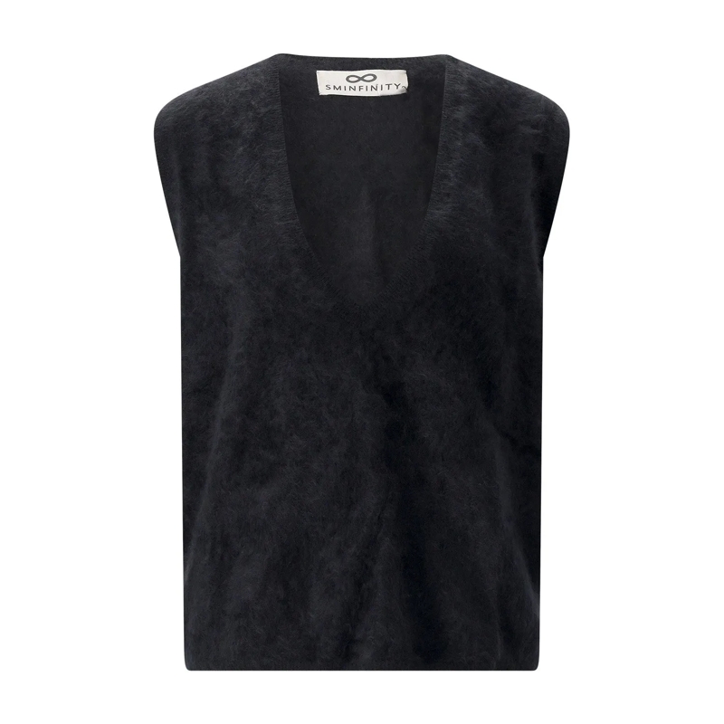 Sminfinity Pull Pullunder aus Kaschmir schwarz