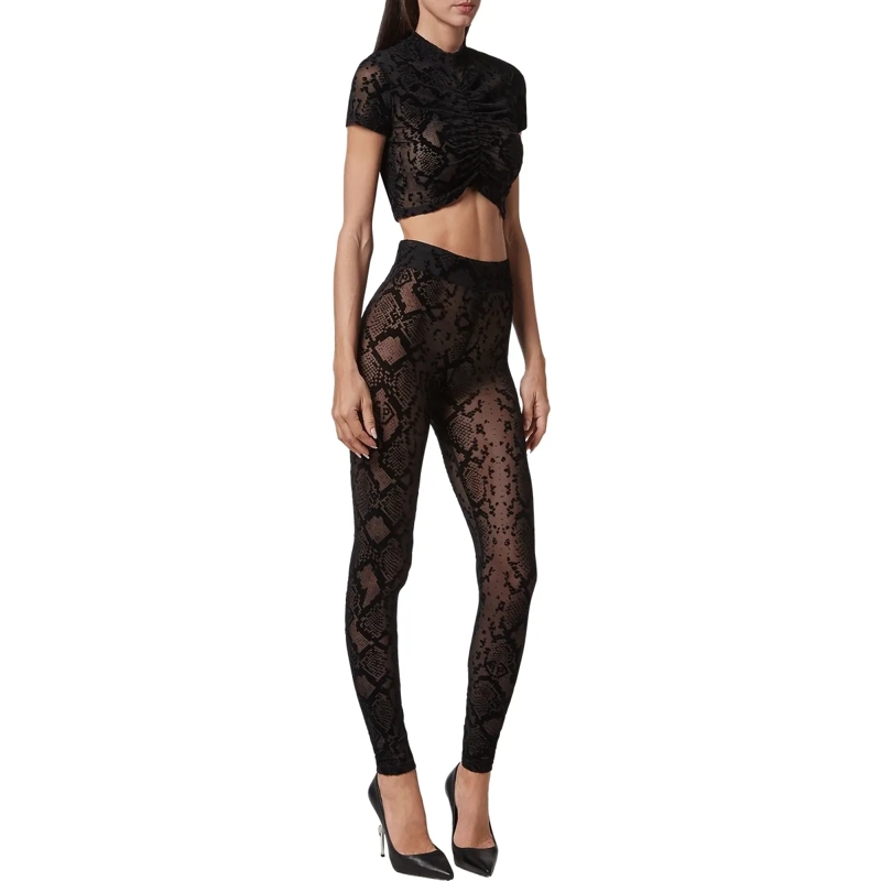 Philipp Plein Leggings Leggings schwarz(Image 4)