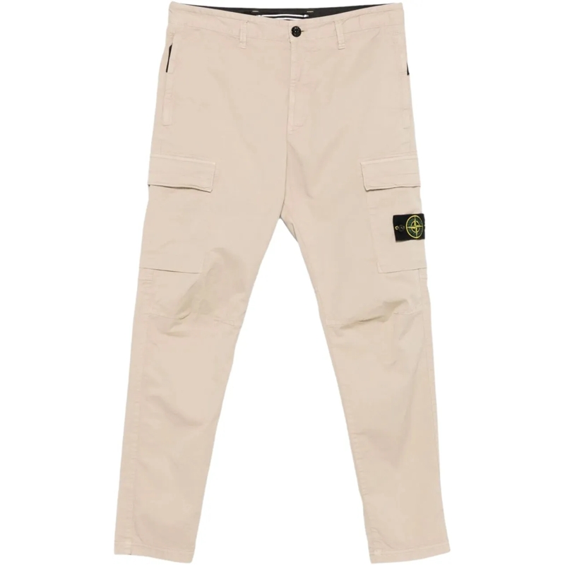 Stone Island Jeans mit geradem Bein Trousers Beige beige
