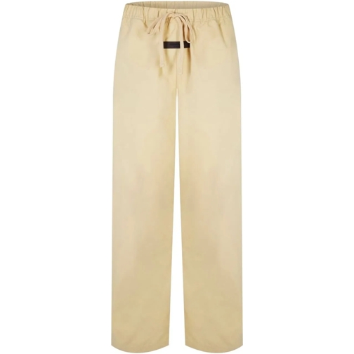 FEAR OF GOD  Essentials Logo Relaxed Trousers beige